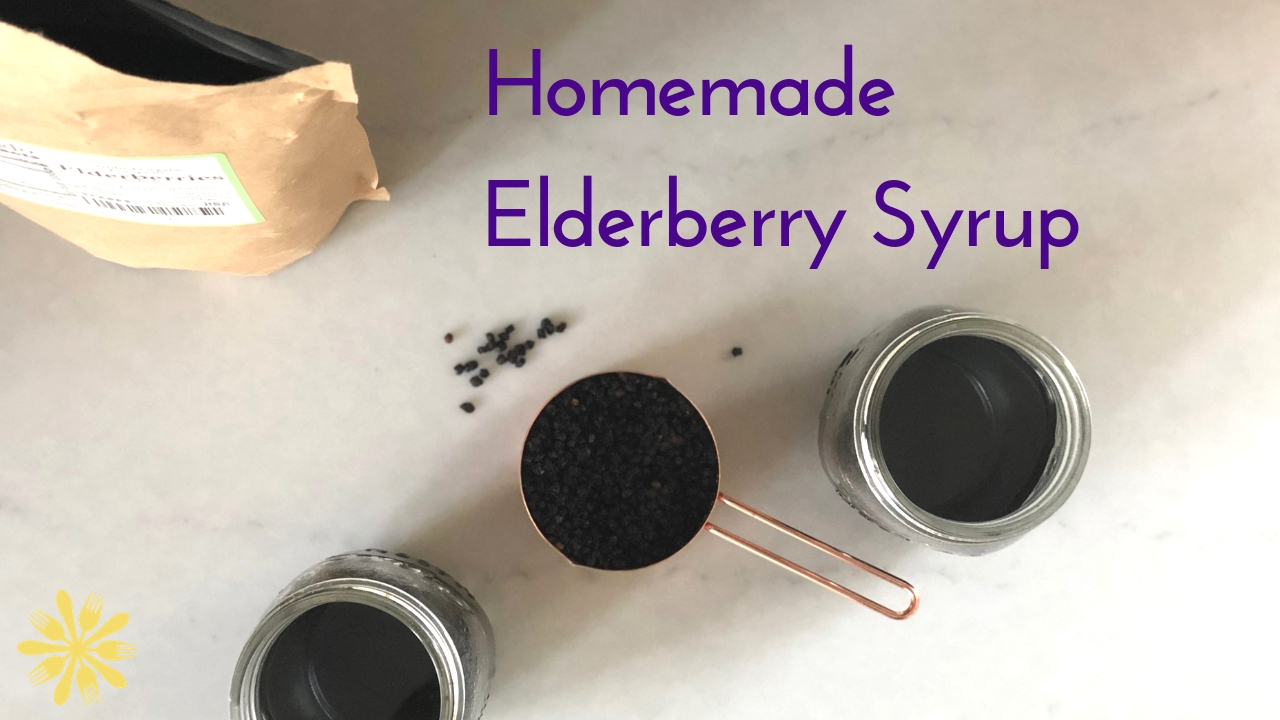 Homemade Elderberry Syrup